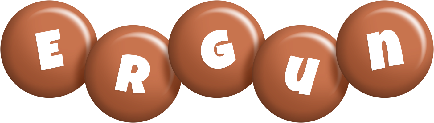 Ergun candy-brown logo