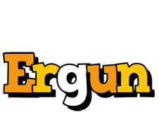 Ergun cartoon logo