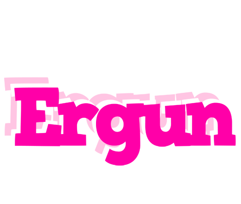 Ergun dancing logo