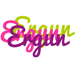 Ergun flowers logo