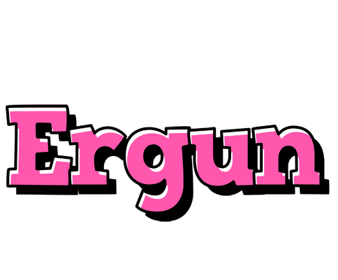 Ergun girlish logo