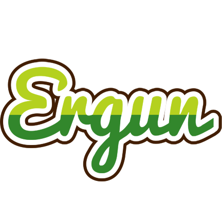 Ergun golfing logo