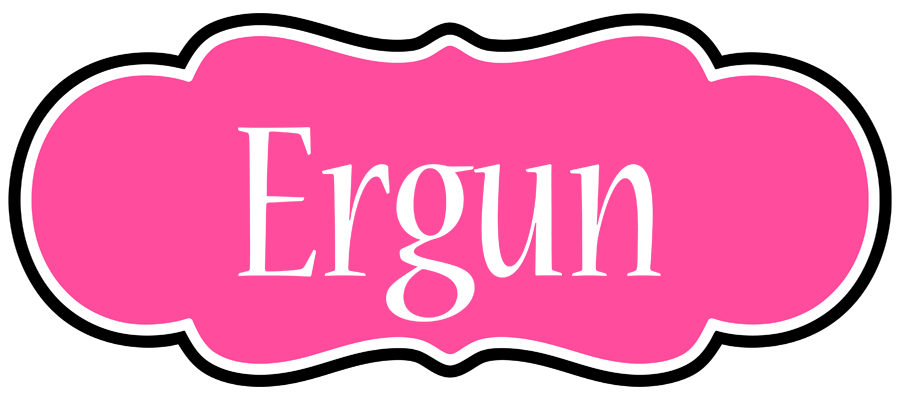 Ergun invitation logo