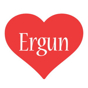 Ergun love logo