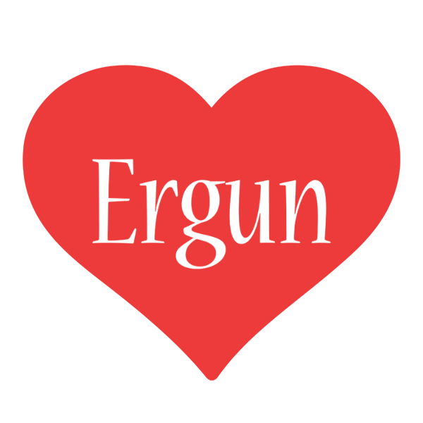 Ergun love logo