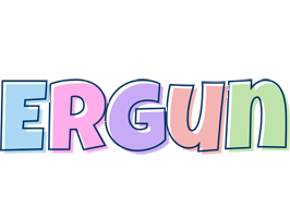 Ergun pastel logo