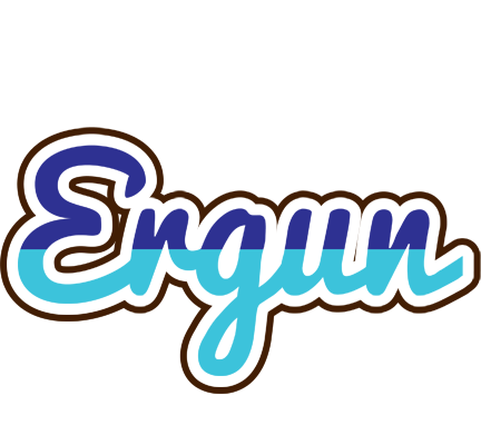 Ergun raining logo