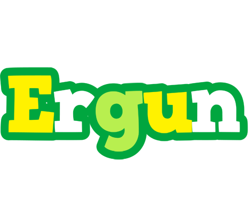 Ergun soccer logo