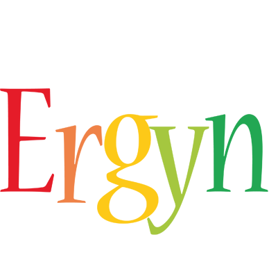 Ergyn birthday logo