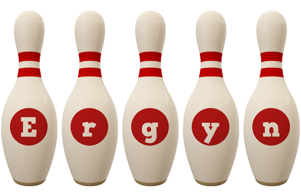Ergyn bowling-pin logo