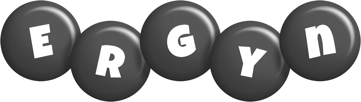 Ergyn candy-black logo