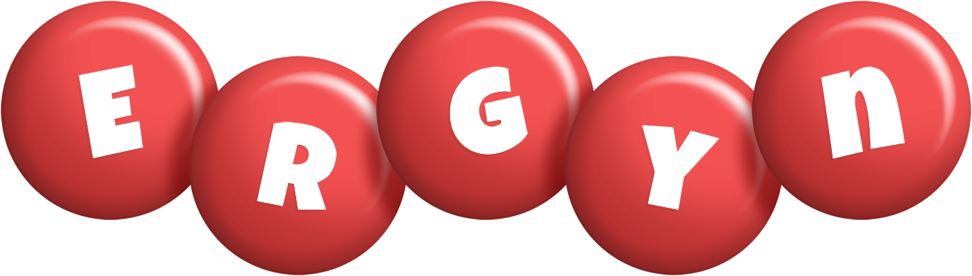 Ergyn candy-red logo