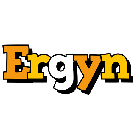 Ergyn cartoon logo