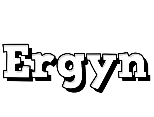 Ergyn snowing logo