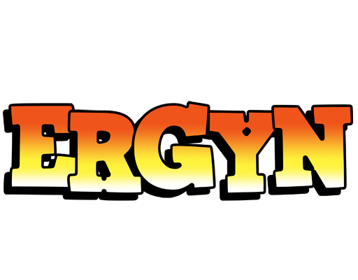 Ergyn sunset logo