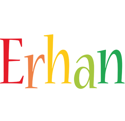 Erhan birthday logo