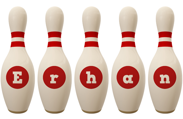 Erhan bowling-pin logo