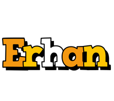 Erhan cartoon logo