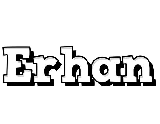 Erhan snowing logo