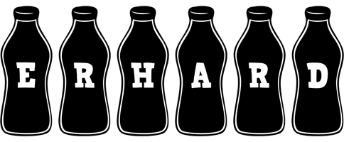 Erhard bottle logo