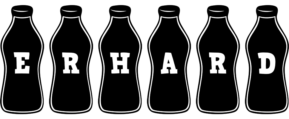 Erhard bottle logo