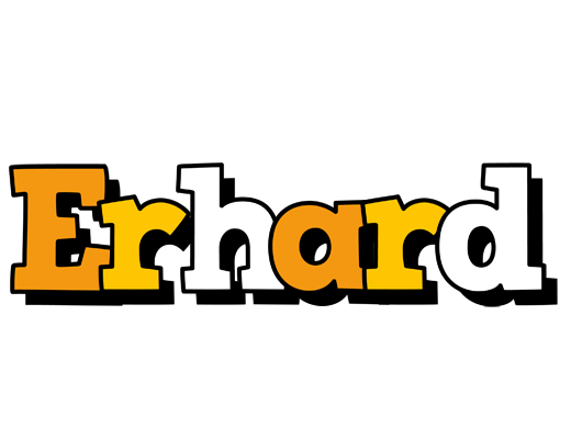 Erhard cartoon logo
