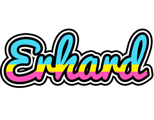 Erhard circus logo