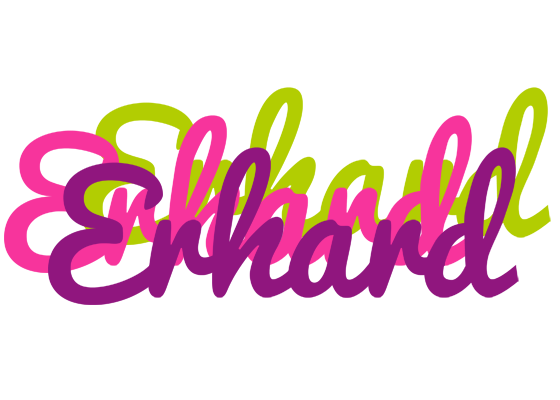 Erhard flowers logo