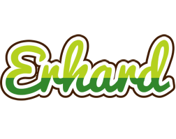 Erhard golfing logo