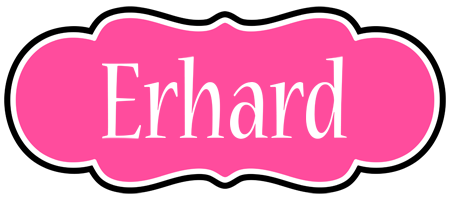 Erhard invitation logo