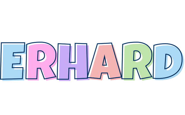 Erhard pastel logo