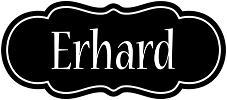 Erhard welcome logo