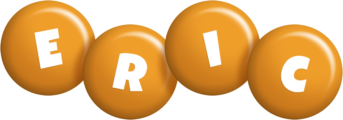 Eric candy-orange logo