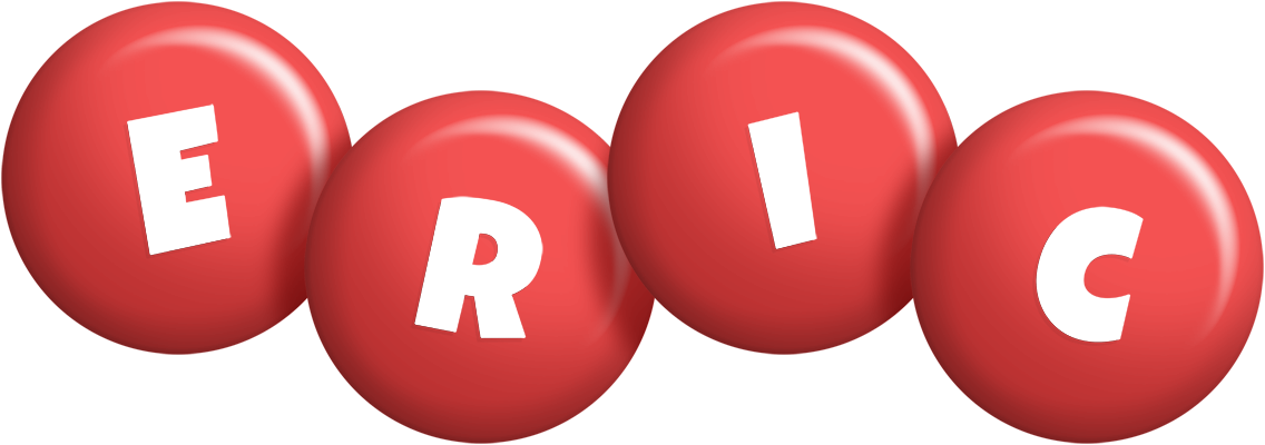Eric candy-red logo