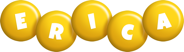 Erica candy-yellow logo