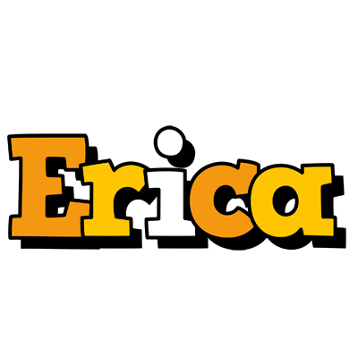 Erica cartoon logo