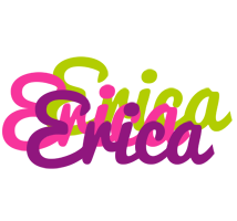 Erica flowers logo