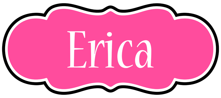 Erica invitation logo