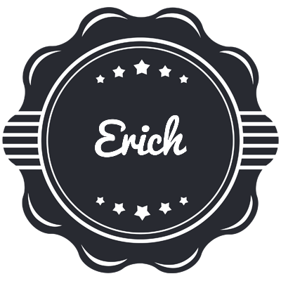 Erich badge logo