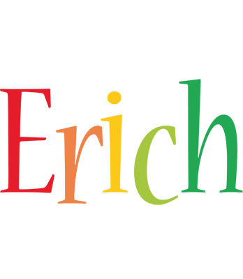 Erich birthday logo