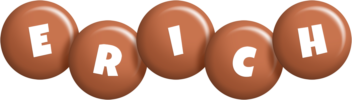 Erich candy-brown logo