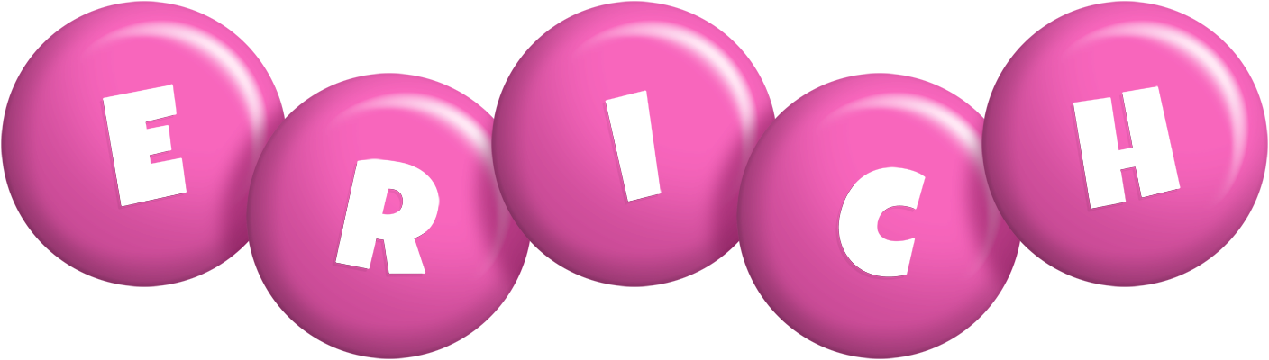 Erich candy-pink logo