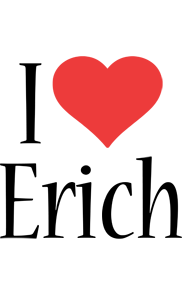 Erich i-love logo