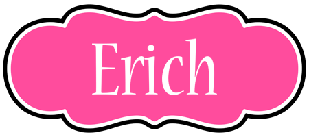 Erich invitation logo