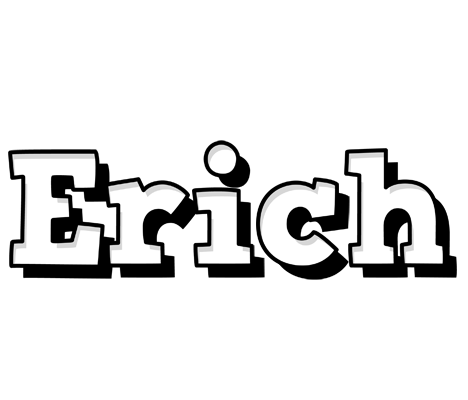 Erich snowing logo