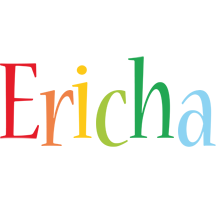Ericha birthday logo