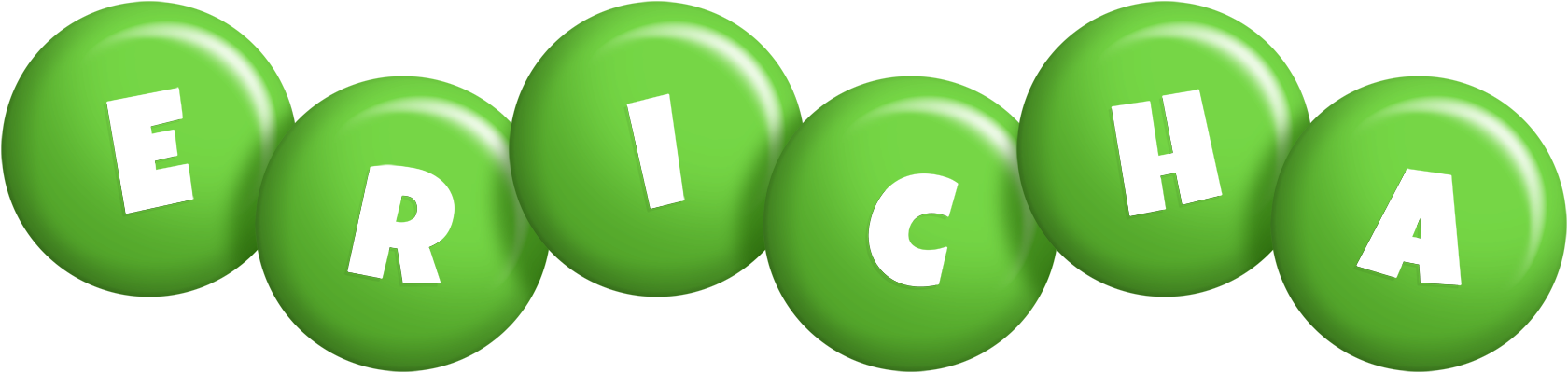 Ericha candy-green logo
