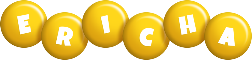 Ericha candy-yellow logo