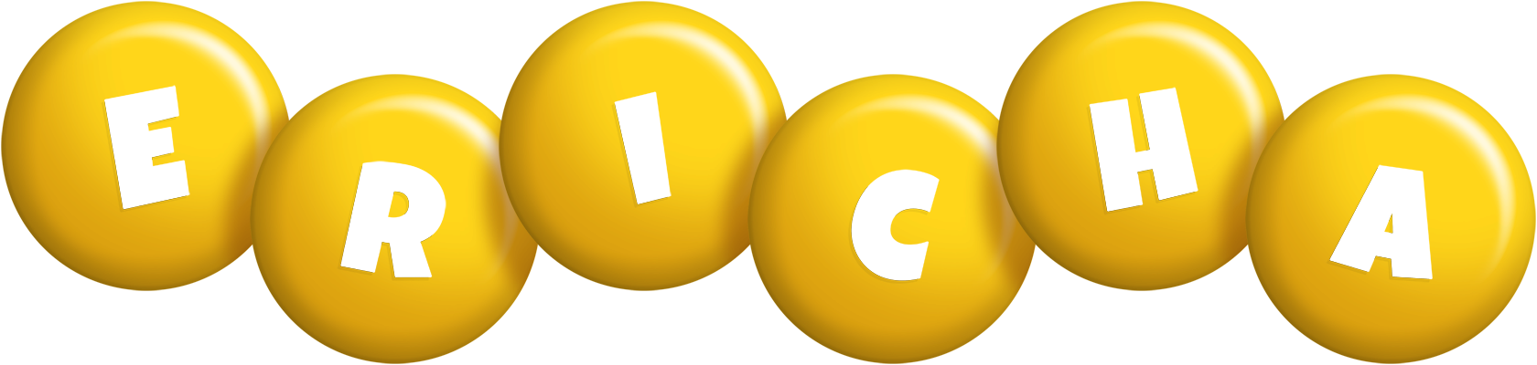 Ericha candy-yellow logo