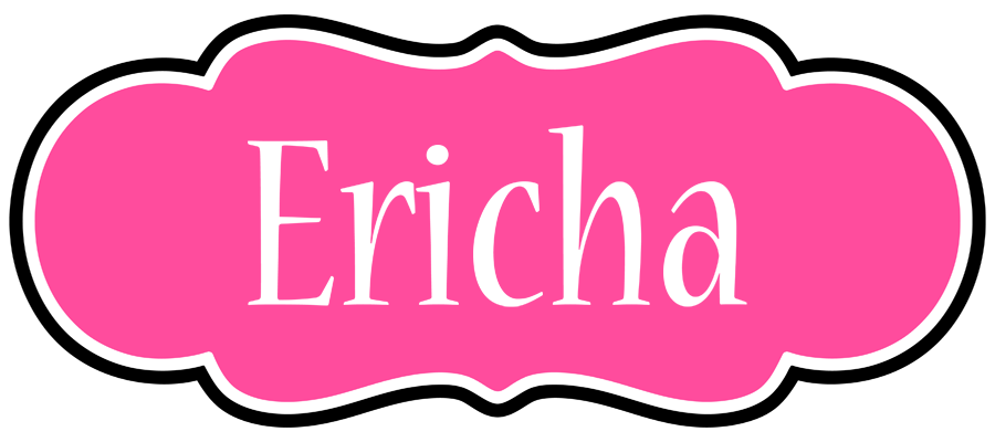 Ericha invitation logo